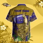 Baltimore Ravens NFL Printed Hawaiian Shirt Custom Gift
