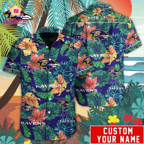 Baltimore Ravens NFLCustom Hawaiian shirt Gift