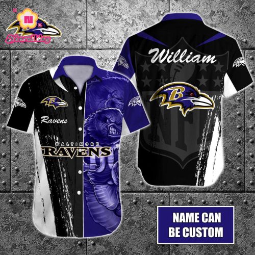 Baltimore Ravens NFLHawaiian shirt Custom Gift