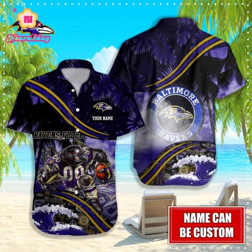 Baltimore Ravens NFLHawaiian shirt custom Q48211