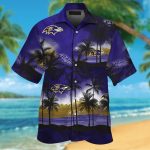 Baltimore Ravens Short Sleeve Button Up Tropical Aloha Hawaiian Shirt Set for Men Women Kids Gift Baltimore Ravens Short Sleeve Button Up Tropical Aloha Hawaiian Shirt Set for Men Women Kids Gift