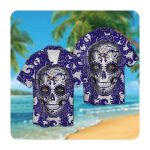 Baltimore Ravens Sugar Skull Hawaii Shirt Summer Button Up Shirt For Men Women Baltimore Ravens Sugar Skull Hawaii Shirt Summer Button Up Shirt For Men Women