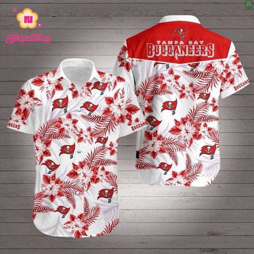 Beach Shirt National Football League Tampa Bay Buccaneers Hawaiian Shirt