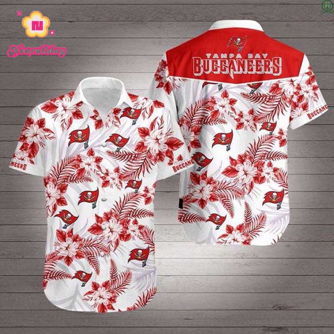 Beach Shirt National Football League Tampa Bay Buccaneers Hawaiian Shirt