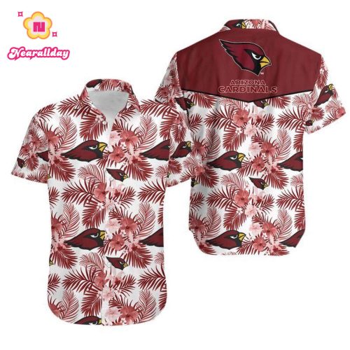 Beach Shirt NFL Arizona Cardinals Hawaiian Shirt Summer Beach For Fans