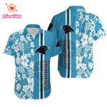 Beach Shirt NFL Carolina Panthers Hawaiian Shirts for men