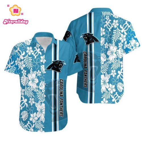 Beach Shirt NFL Carolina Panthers Hawaiian Shirts for men
