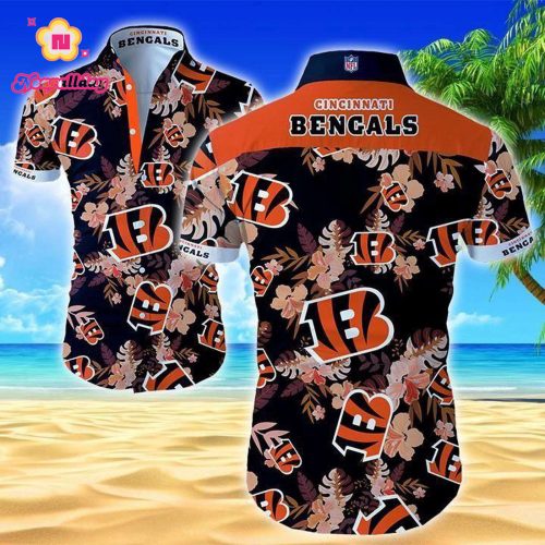 Beach Shirt Nfl Cincinnati Bengals Hawaiian Shirt
