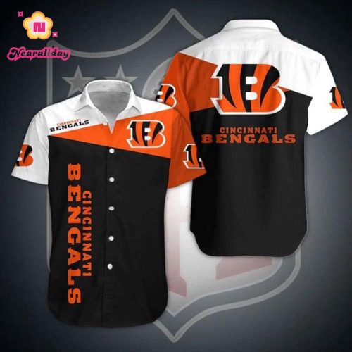 Beach Shirt NFL Cincinnati Bengals Shirt Hawaiian Shirt