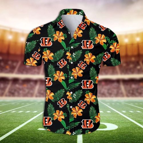 Bengals Hawaiin Shirt Cincinnati Bengals Great Flower Hawaiian Shirt