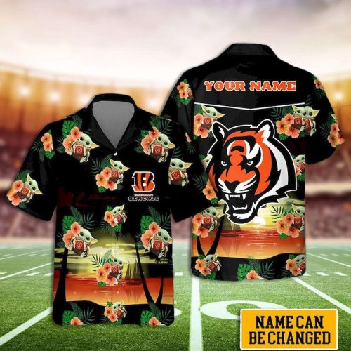 Bengals Hawaiin Shirt Cincinnati Bengals Tiger Custom Hawaiian Shirts