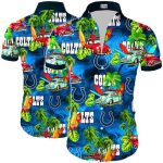 Best Indianapolis Colts Hawaiian Shirt Gift For Fans Best Indianapolis Colts Hawaiian Shirt Gift For Fans