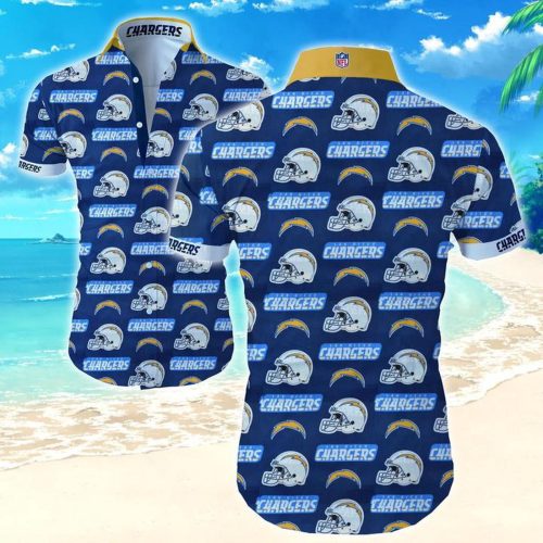 Best Los Angeles Chargers Hawaiian Aloha Shirt Gift Gift