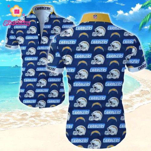 Best Los Angeles Chargers Hawaiian Aloha Shirt Gift Gift