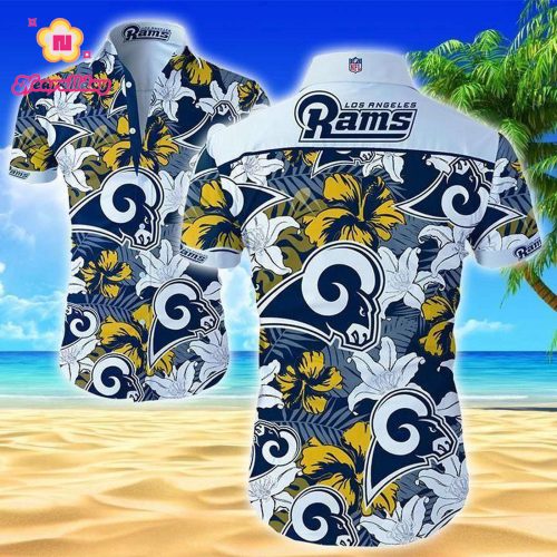 Best Los Angeles Rams Hawaiian Shirt For Awesome Fans