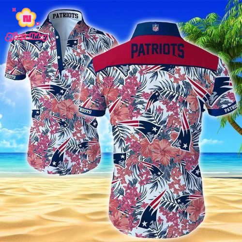 Best New England Patriots Hawaiian Shirt For Cool Fans
