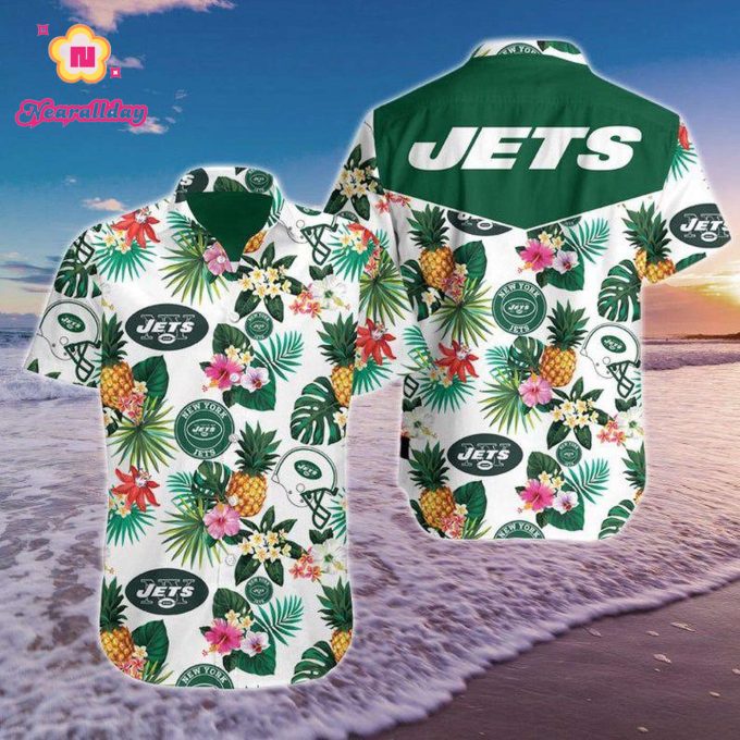 Best New York Jets Hawaiian Shirt For Big Fans