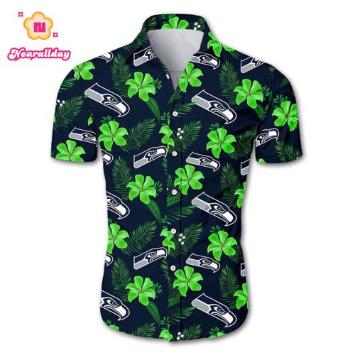 Best Seattle Seahawks Hawaiian Shirt For Big Fans