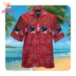 Boston Red Sox Hawaiian Shirt: Summer Button Up for Men and Women