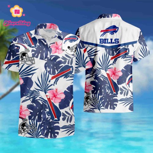 Buffalo Bills Aloha Shirt Hawaiian Aloha summer shirt