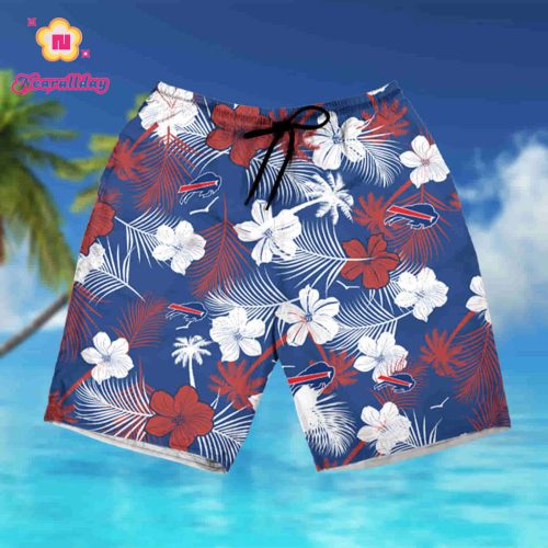 Buffalo Bills Floral Football Hawaiian Shirt summer shirt