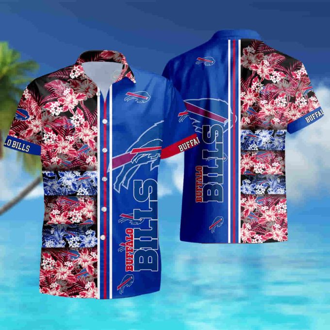 Buffalo Bills Flower1 Hawaiian Shirt summer shirt