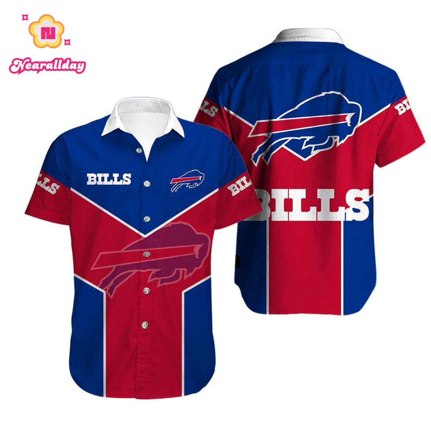 Buffalo Bills Gift Hawaiian Shirt Model 8 Buffalo Bills Gift Hawaiian Shirt Model 8
