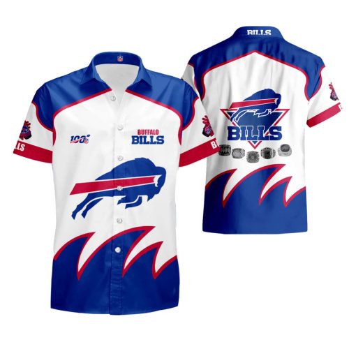 Buffalo Bills Hawaiian Button summer shirt