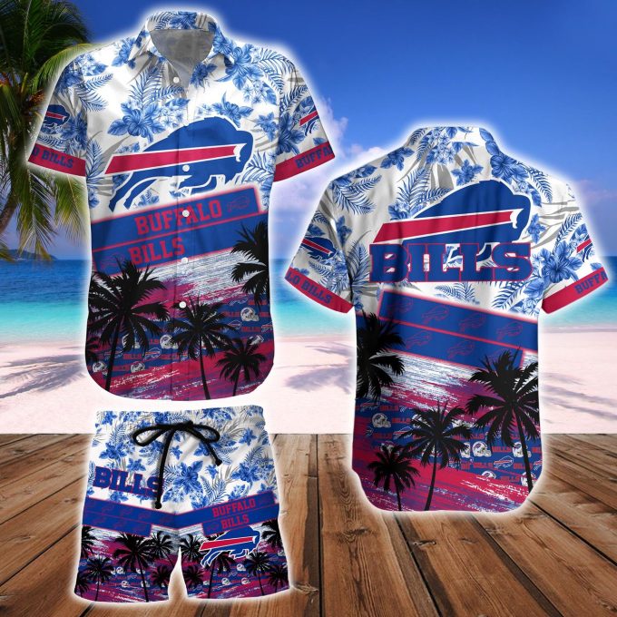 Buffalo Bills Hawaiian Shirt And Beach Short – Gift for Men Women