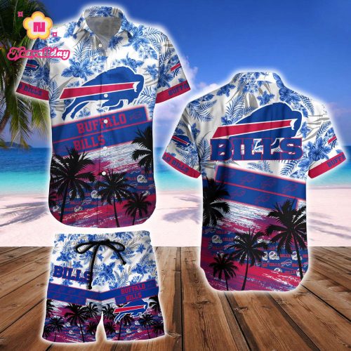 Buffalo Bills Hawaiian Shirt And Beach Short – Gift for Men Women