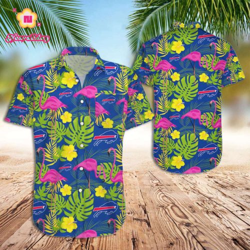 Buffalo Bills Hawaiian Shirt Bills Flamingo Hawaiian Shirt