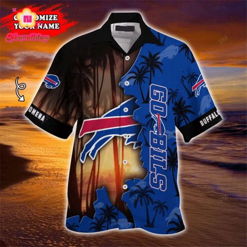 Buffalo Bills Hawaiian Shirt Customize Your Name