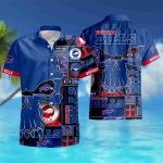 Buffalo Bills Hawaiian Shirt N09 tropical flower 2021 summer shirt