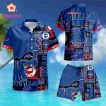 Buffalo Bills Hawaiian Shirt N09 tropical flower 2021 summer shirt