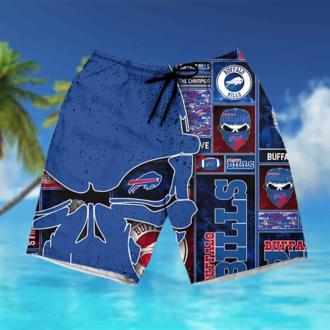 Buffalo Bills Hawaiian Shirt N09 tropical flower 2021 summer shirt