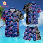 Buffalo Bills Hawaiian Shirt N10 tropical flower 2021 summer shirt