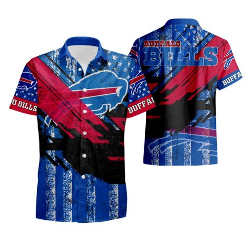 Buffalo Bills Hawaiian Shirt N30 tropical flower 2021 summer shirt