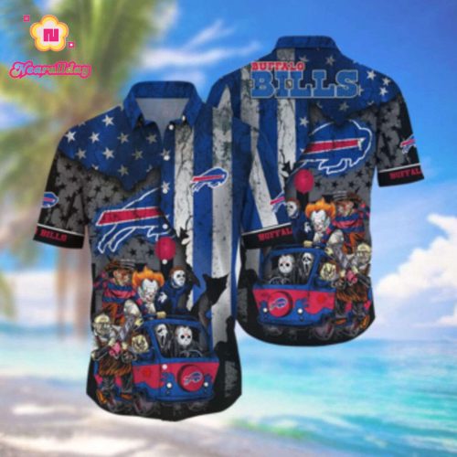Buffalo Bills Hawaiian Shirt Set for Men Women Kids