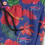 Buffalo Bills Nfl Color Hibiscus Button Up Hawaiian Shirt