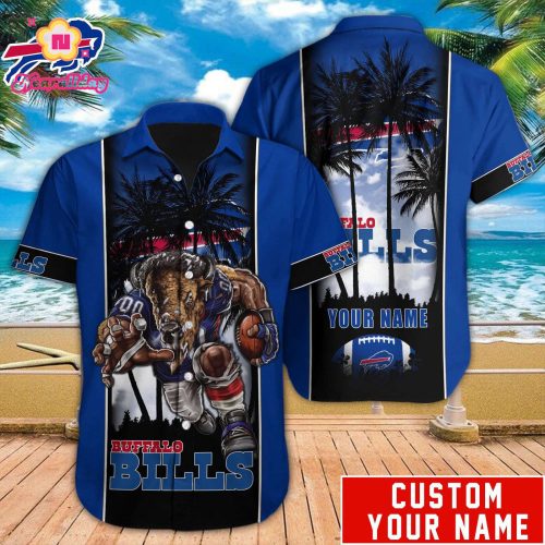 Buffalo Bills NFL Printed Hawaiian Shirt Custom Gift