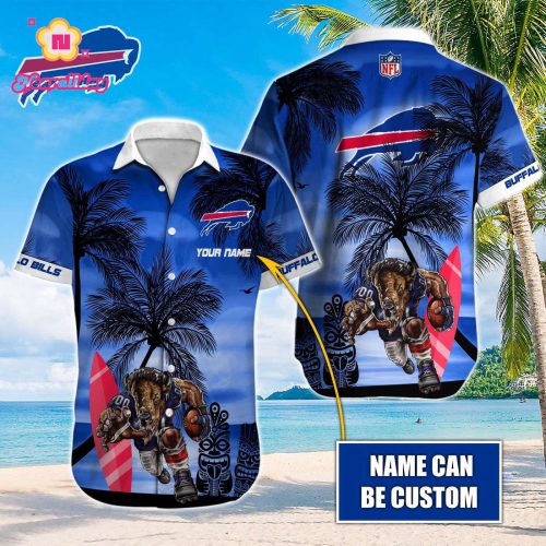 Buffalo Bills NFL Printed Hawaiian Shirt Custom Gift