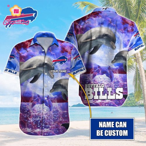 Buffalo Bills NFL Printed Hawaiian Shirt Custom Gift