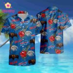 Buffalo Bills Nfl Wildlife Button Up Hawaiian Shirt summer shirt