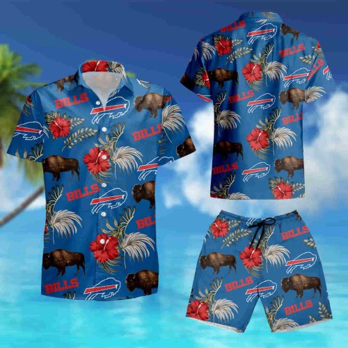 Buffalo Bills Nfl Wildlife Button Up Hawaiian Shirt summer shirt