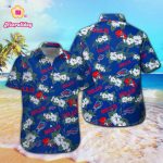 Buffalo Bills Short Sleeve Button Up Tropical Aloha Hawaiian Shirt Set for Men Women Kids Gift Buffalo Bills Short Sleeve Button Up Tropical Aloha Hawaiian Shirt Set for Men Women Kids Gift