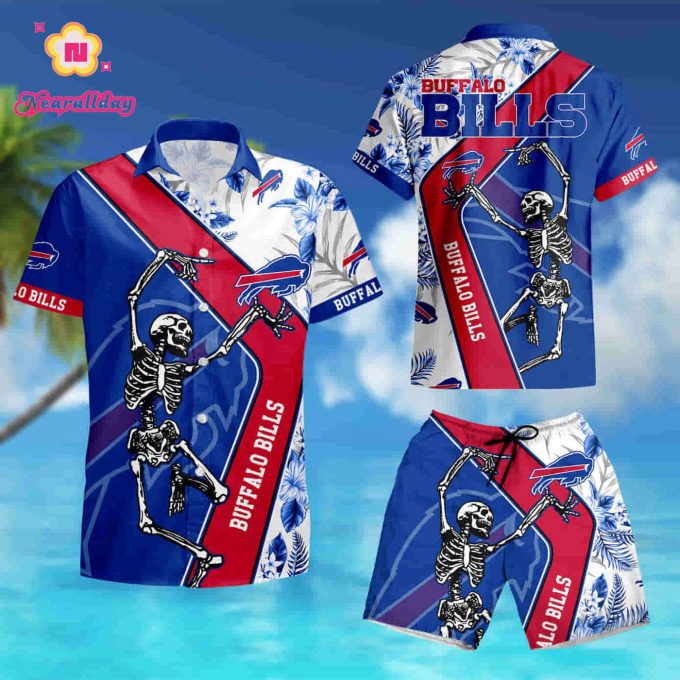 Buffalo Bills Skeleton Dance Hawaiian Shirt summer shirt