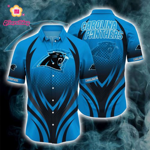 Carolina Panthers Button Down Shirt 3D Print GiftFS
