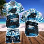 Carolina Panthers Hawaiian Shirt And Beach Short – Gift for Men Women Carolina Panthers Hawaiian Shirt And Beach Short – Gift for Men Women