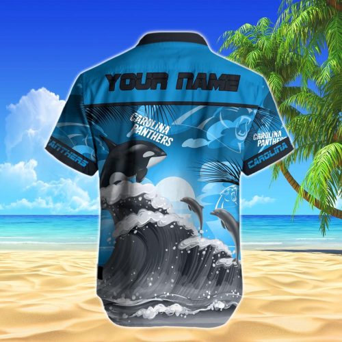 Carolina Panthers NFL Printed Hawaiian Shirt Custom Gift