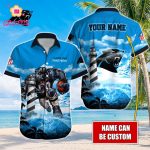 Carolina Panthers NFL Printed Hawaiian Shirt Custom Gift